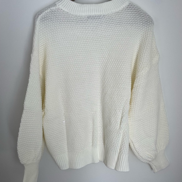 SHEIN NWT size S cream sweater - Picture 5 of 6